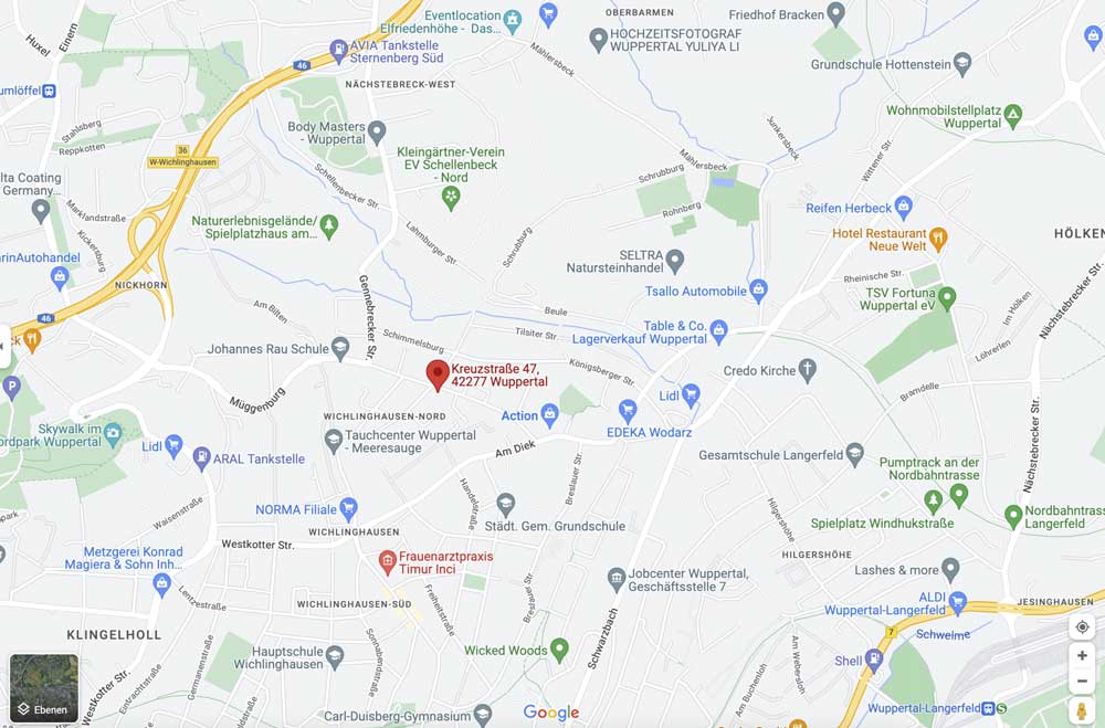 Hausarztpraxis Plati google maps karte